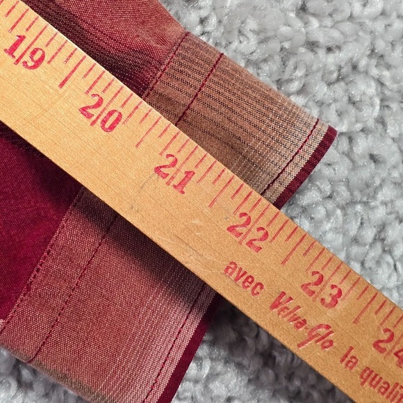 Tommy Bahama Shirt Mens Large Red Plaid Button Up Long Sleeve Tencel Casual - Picture 12 of 13